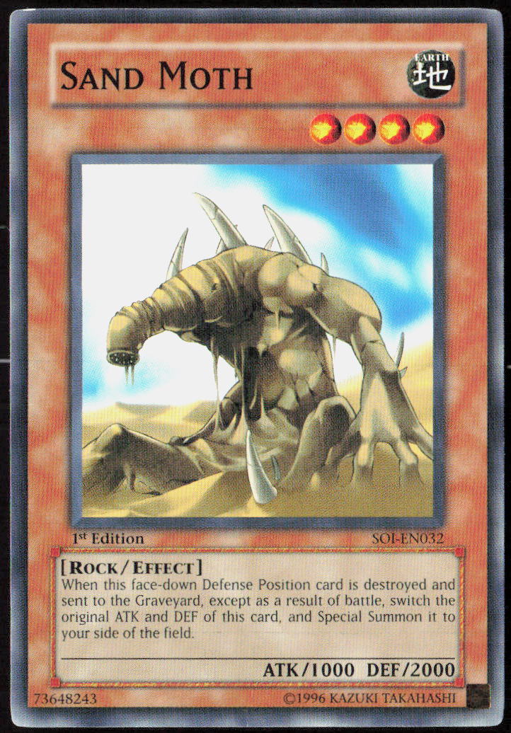 Sand Moth 1st Edition SOI-EN032 Shadow of Infinity Yu-Gi-Oh! TCG LP
