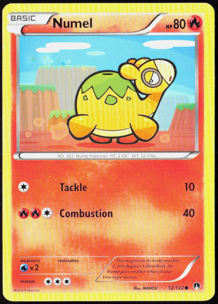 Numel 12/122 XY - BREAKpoint LP