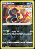 Seviper Reverse Holo 102/198 SWSH06: Chilling Reign Pokemon TCG LP