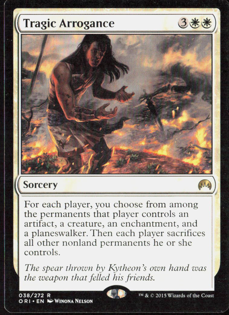 Tragic Arrogance 38 Magic Origins Magic: The Gathering LP