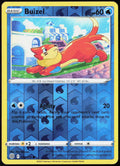 Buizel Reverse Holo 038/172 SWSH09: Brilliant Stars Pokemon TCG LP