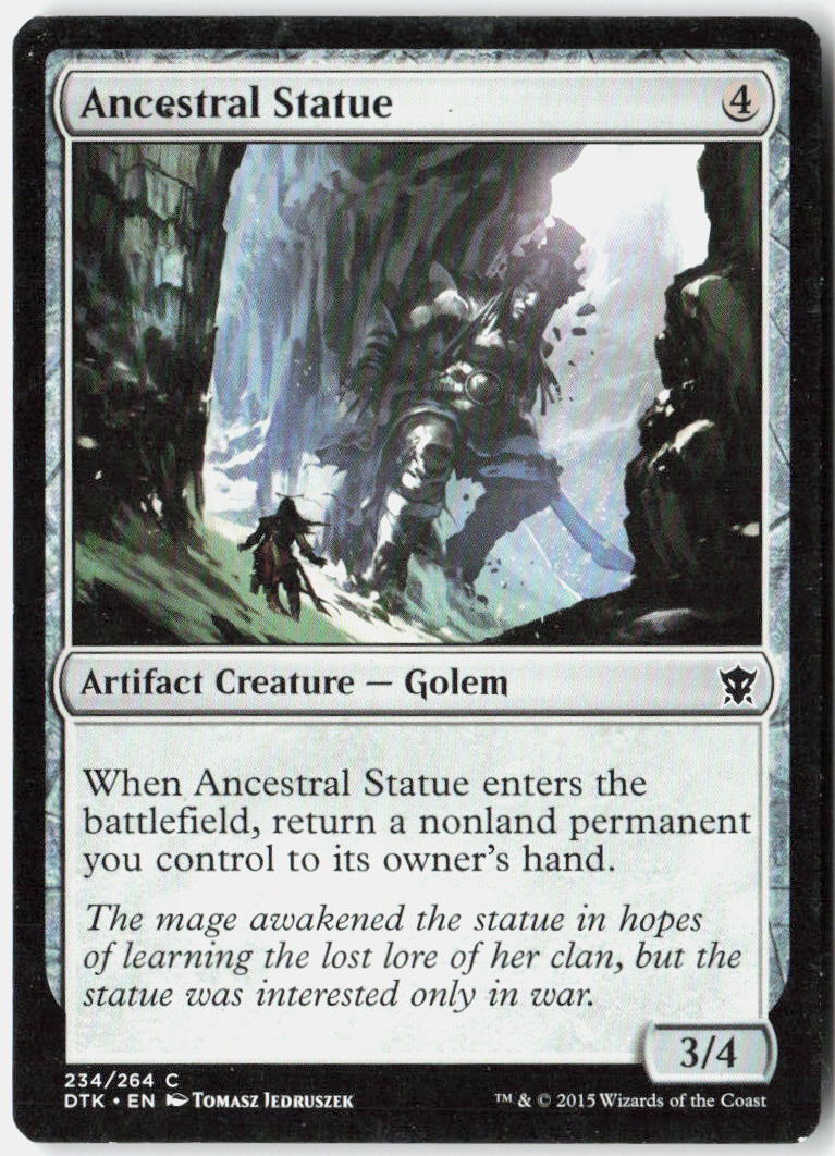 Ancestral Statue 234 Dragons of Tarkir Magic: The Gathering LP