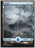 Island - Full Art 259 Battle for Zendikar Magic: The Gathering LP