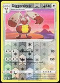 Diggersby Reverse Holo 215/264 SWSH08: Fusion Strike Pokemon TCG LP