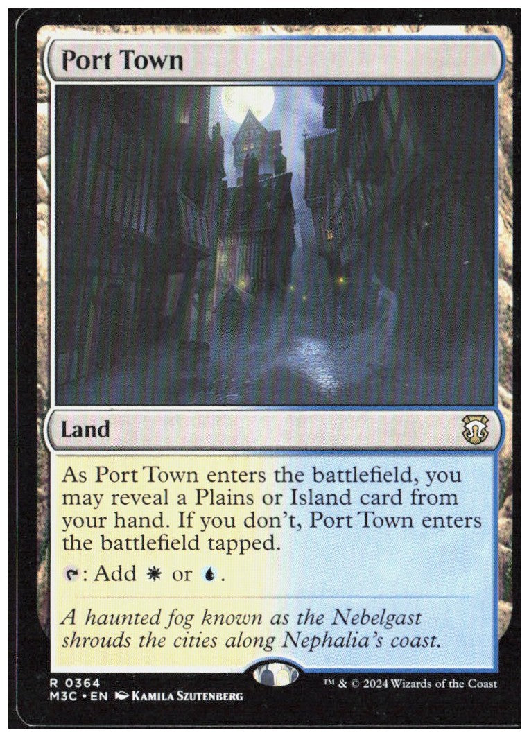 Port Town 364 Commander: Modern Horizons 3 Magic: The Gathering LP