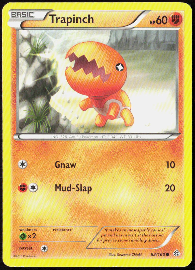 Trapinch 82/160 XY - Primal Clash Pokemon TCG LP