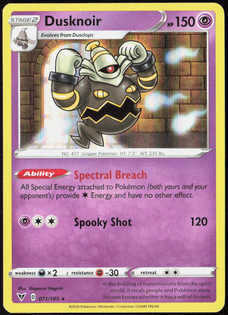 Dusknoir 071/185 Trick or Trade BOOster 2023 Pokemon TCG LP