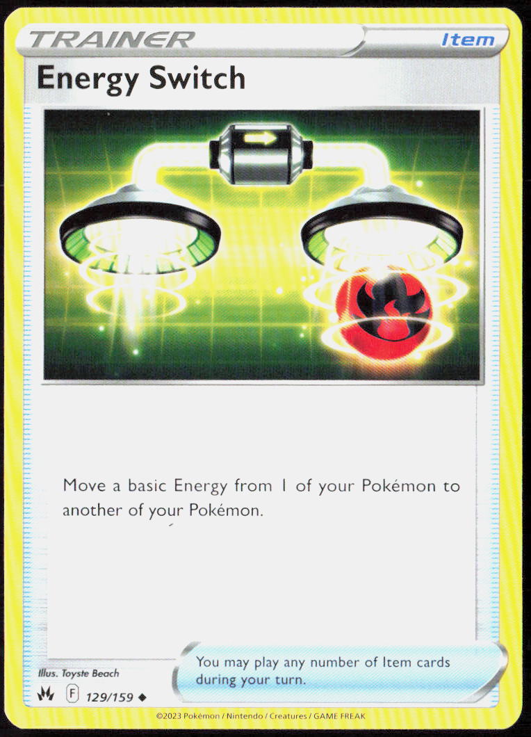 Energy Switch 129/159 SWSH: Crown Zenith Pokemon TCG LP