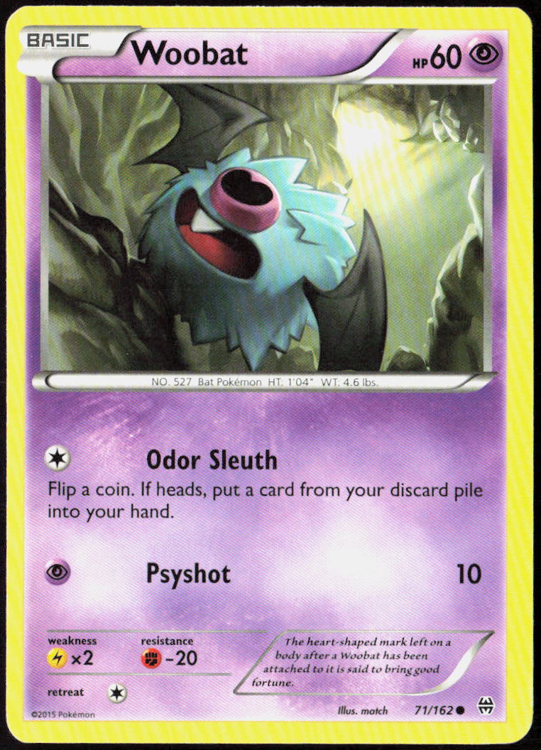 Woobat 71/162 XY - BREAKthrough LP