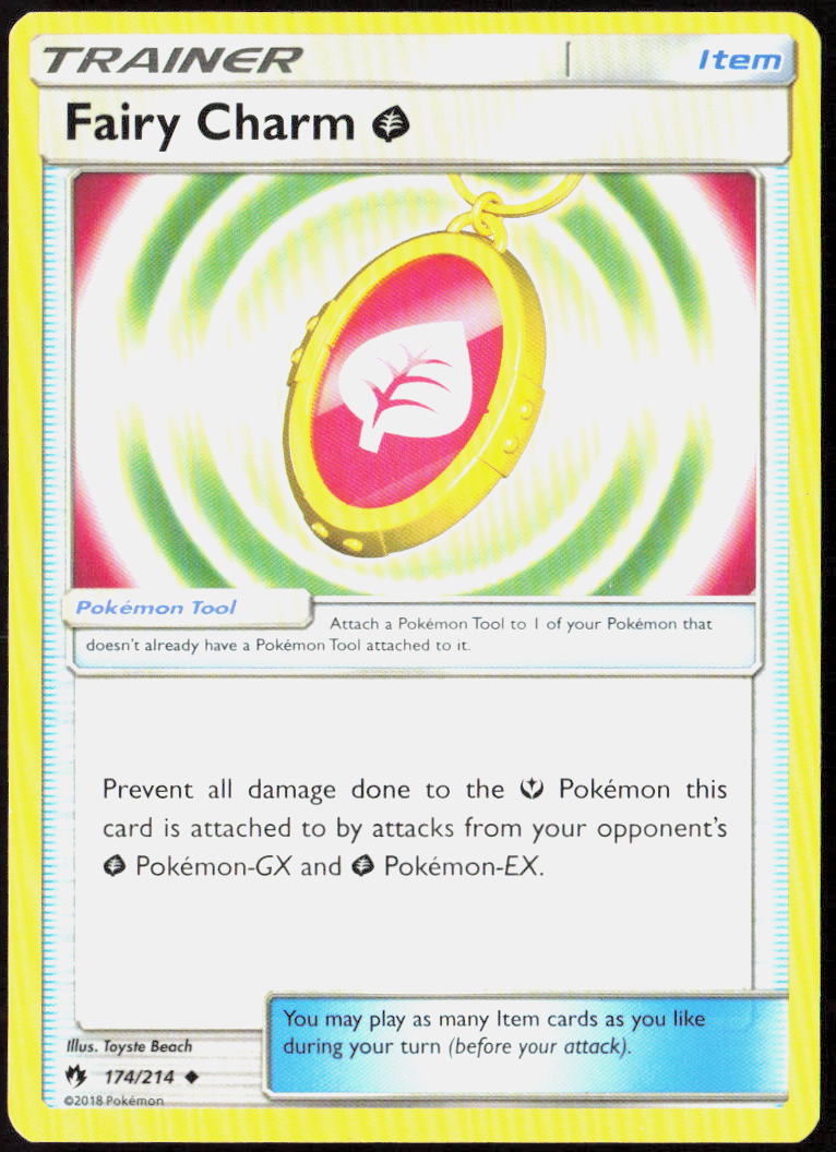 Fairy Charm G 174/214 SM - Lost Thunder Pokemon TCG LP
