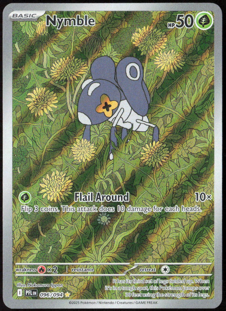 Nymble 009/094 ME02: Phantasmal Flames Pokemon TCG LP