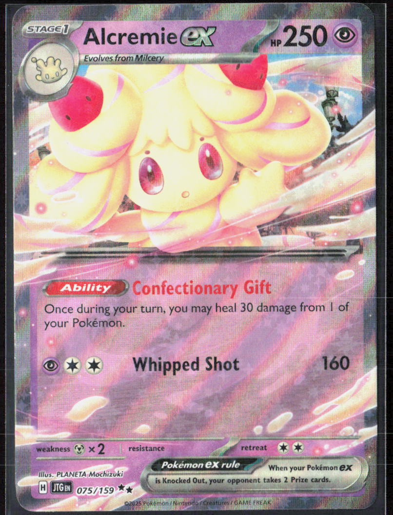 Alcremie ex Holo 075/159 SV09: Journey Together NM