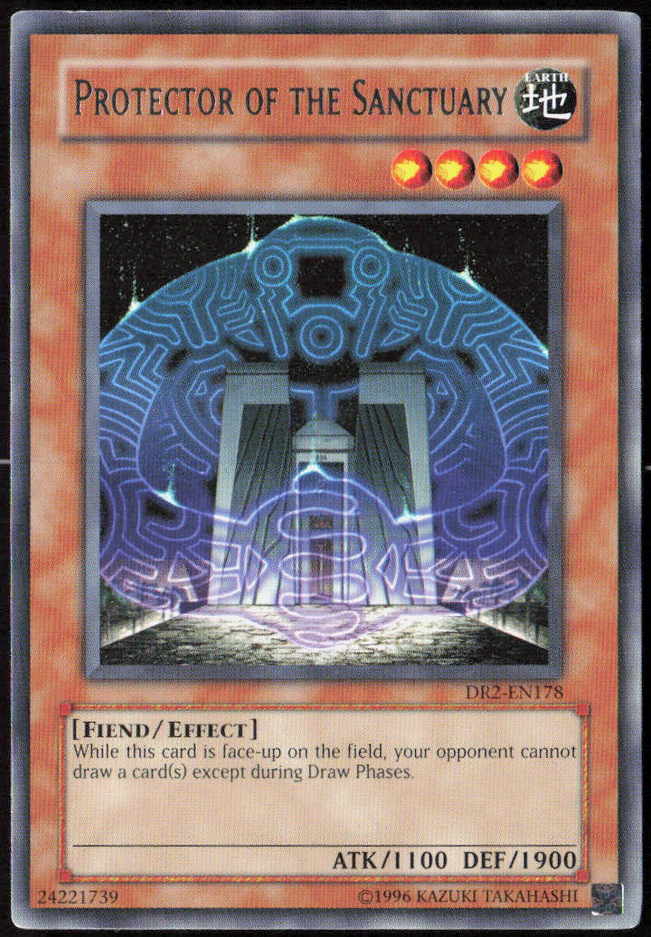 Protector of the Sanctuary Unlimited DR2-EN178 Dark Revelation Volume 2 Yu-Gi-Oh! TCG LP