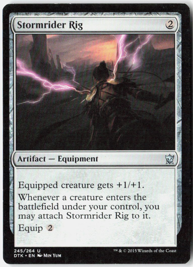 Stormrider Rig 245 Dragons of Tarkir Magic: The Gathering LP