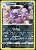 Weezing Reverse Holo 095/198 SWSH06: Chilling Reign NM
