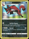 Thievul Reverse Holo 048/072 Shining Fates Pokemon TCG NM