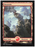 Mountain - Full Art 269 Battle for Zendikar Magic: The Gathering LP