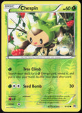 Chespin (9) Reverse Holo 9/162 XY - BREAKthrough Pokemon TCG LP