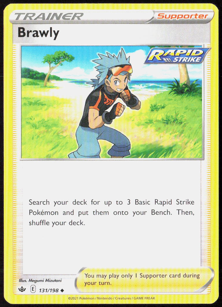 Brawly 131/198 SWSH06: Chilling Reign Pokemon TCG LP