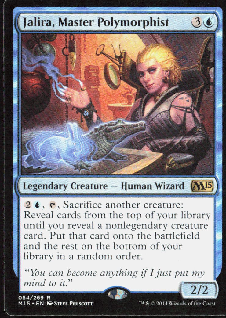 Jalira, Master Polymorphist 64 Magic 2015 (M15) Magic: The Gathering LP