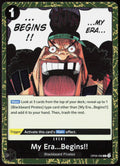 My Era...Begins!! Foil OP09-096 Emperors in the New World One Piece CCG NM