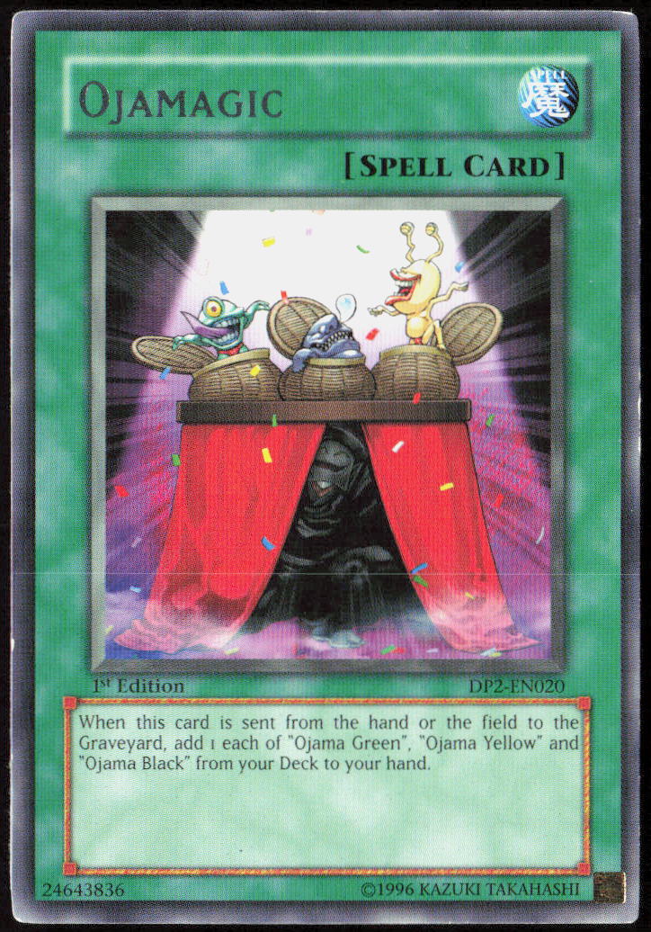 Ojamagic 1st Edition DP2-EN020 Duelist 2: Chazz Princeton Yu-Gi-Oh! TCG LP
