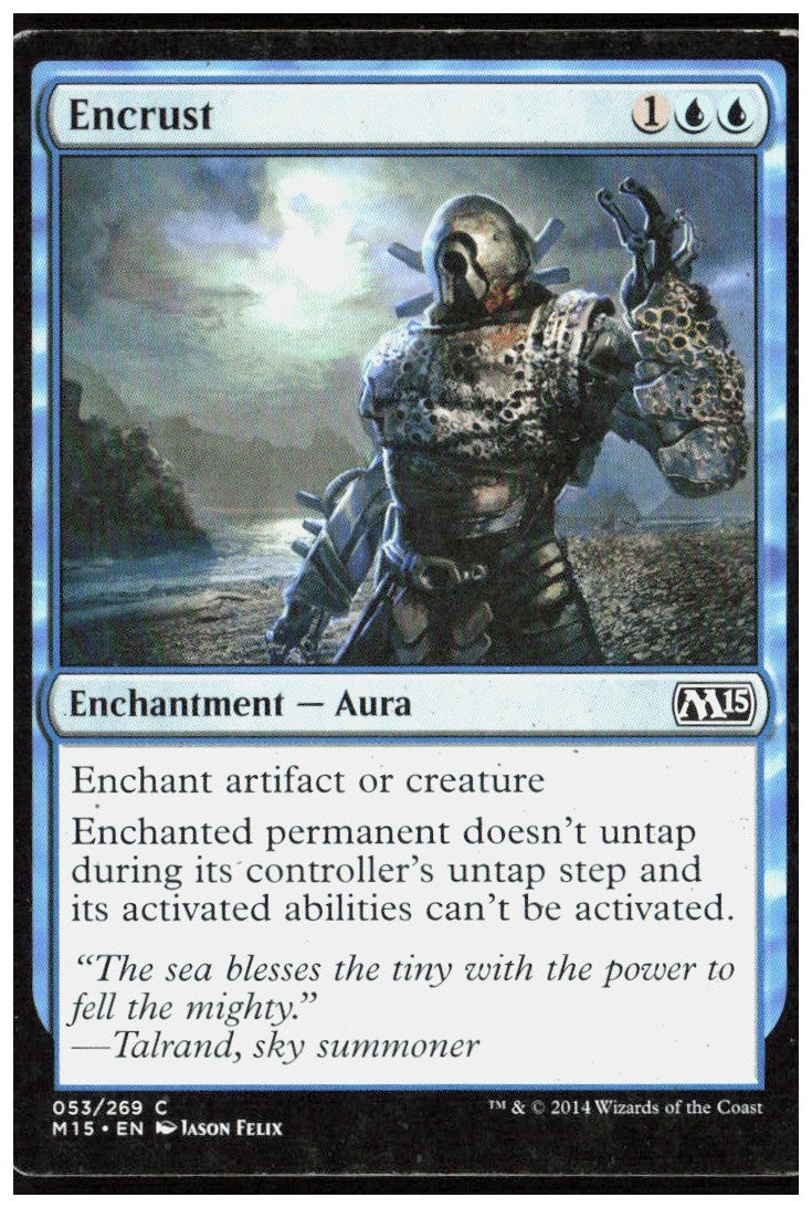 Encrust 53 Magic 2015 (M15) Magic: The Gathering LP