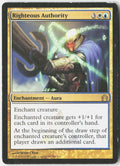 Righteous Authority 189 Return to Ravnica Magic: The Gathering LP