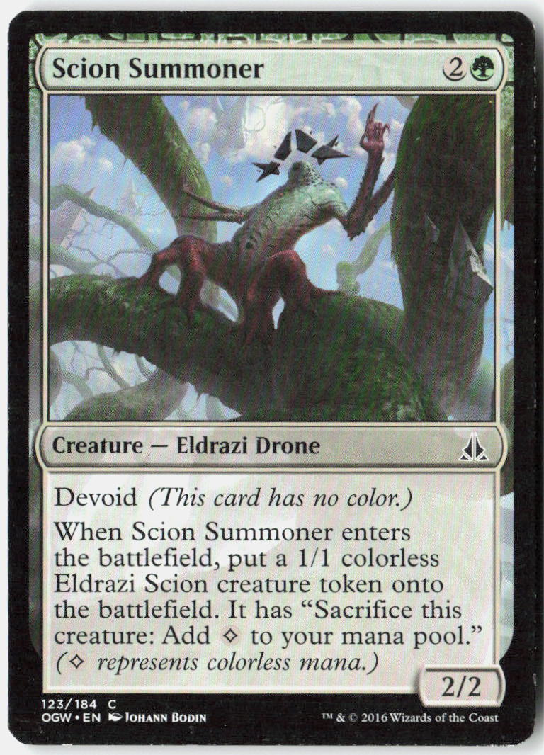 Scion Summoner 123 Oath of the Gatewatch Magic: The Gathering LP