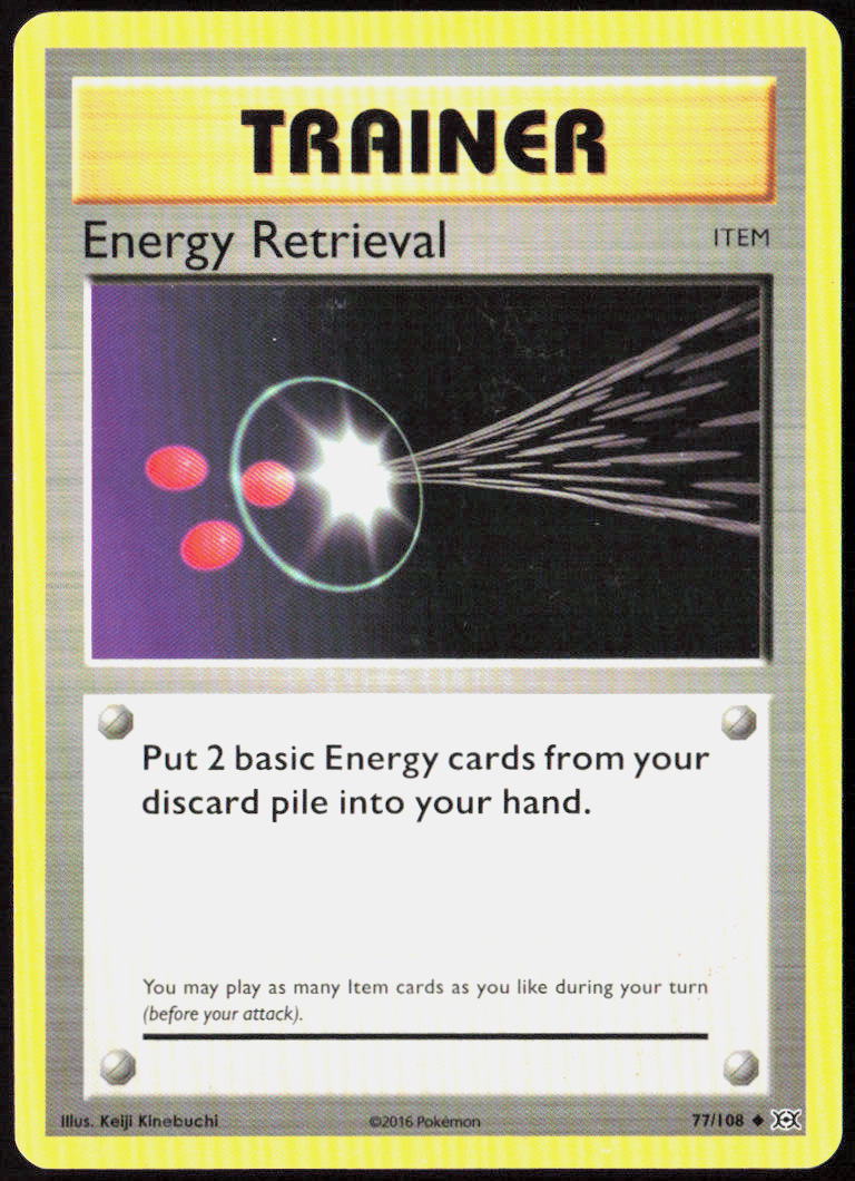 Energy Retrieval 107/110 Legendary Collection Pokemon TCG LP