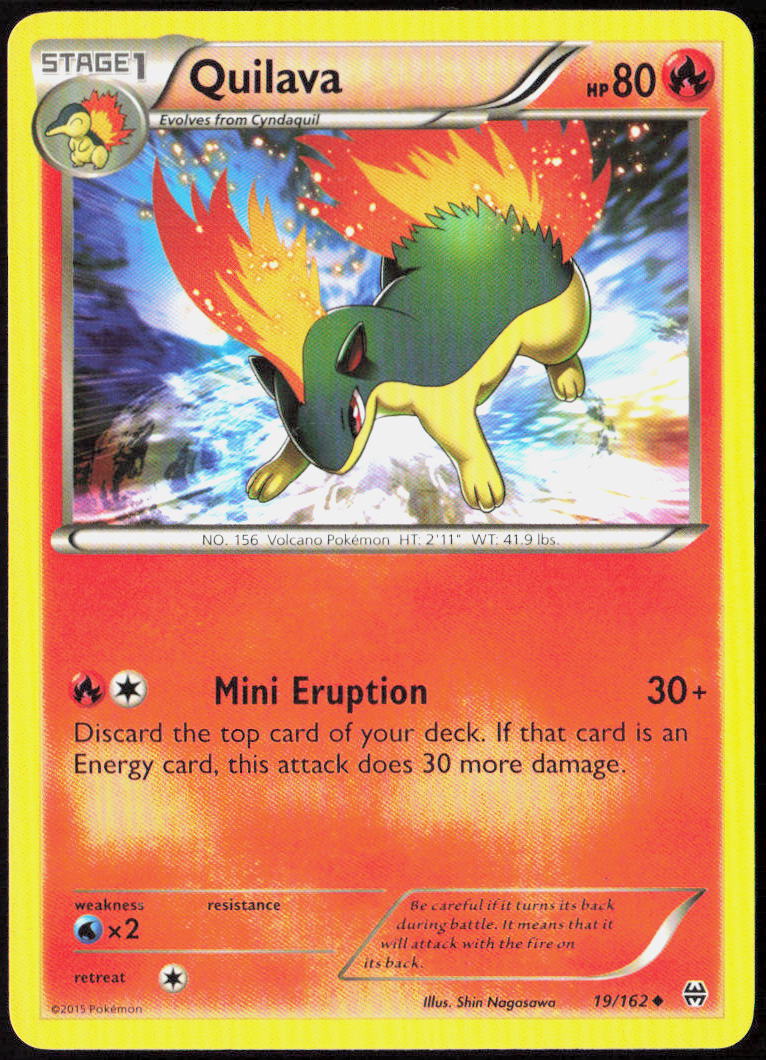 Quilava 19/162 XY - BREAKthrough Pokemon TCG LP