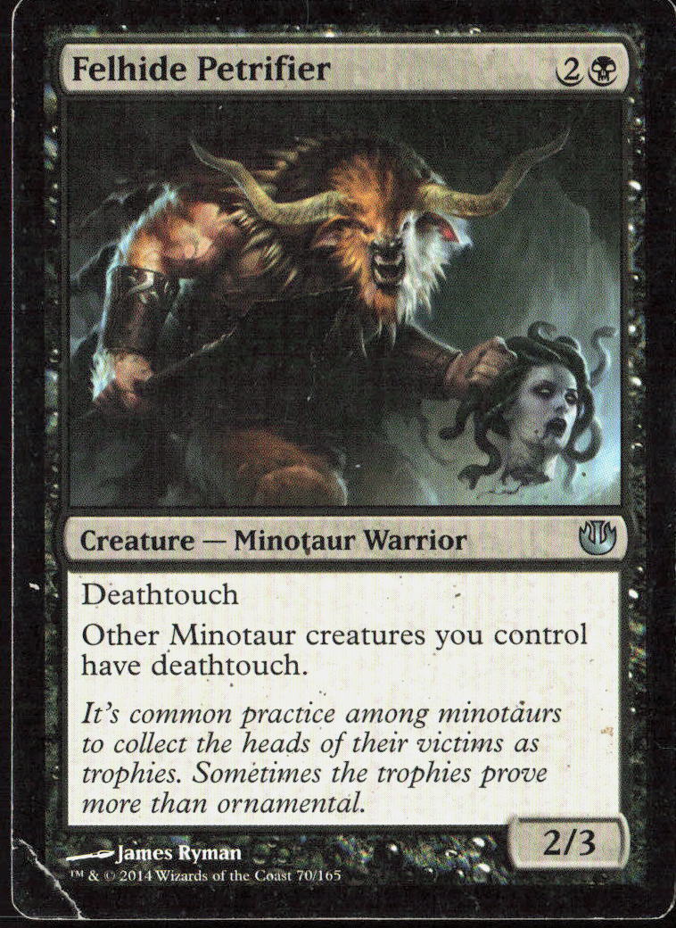 Felhide Petrifier 70 Journey Into Nyx Magic: The Gathering LP