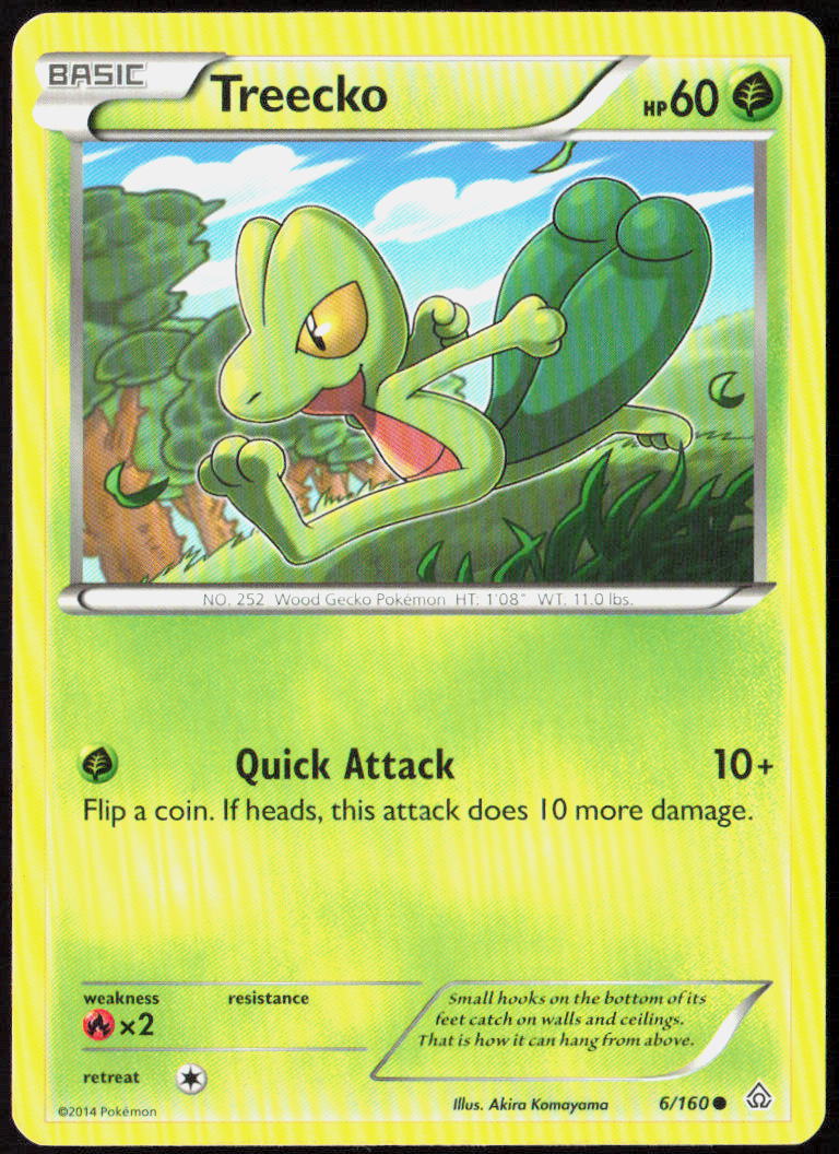 Treecko 6/160 XY - Primal Clash Pokemon TCG LP