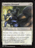 Complete Disregard 90 Battle for Zendikar Magic: The Gathering LP