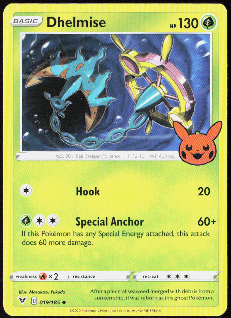 Dhelmise 019/185 Trick or Trade BOOster 2023 Pokemon TCG LP