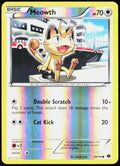 Meowth Reverse Holo 80/99 Next Destinies Pokemon TCG LP