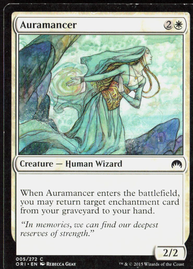 Auramancer 5 Magic Origins Magic: The Gathering LP