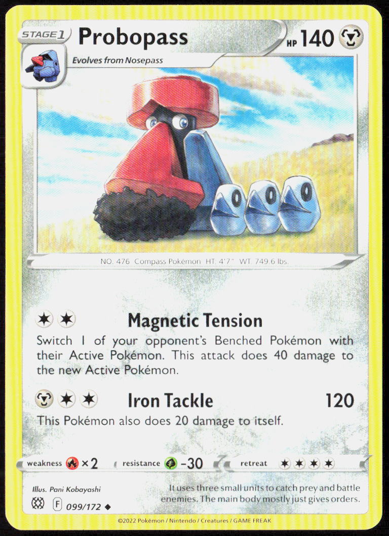 Probopass 099/172 SWSH09: Brilliant Stars Pokemon TCG LP