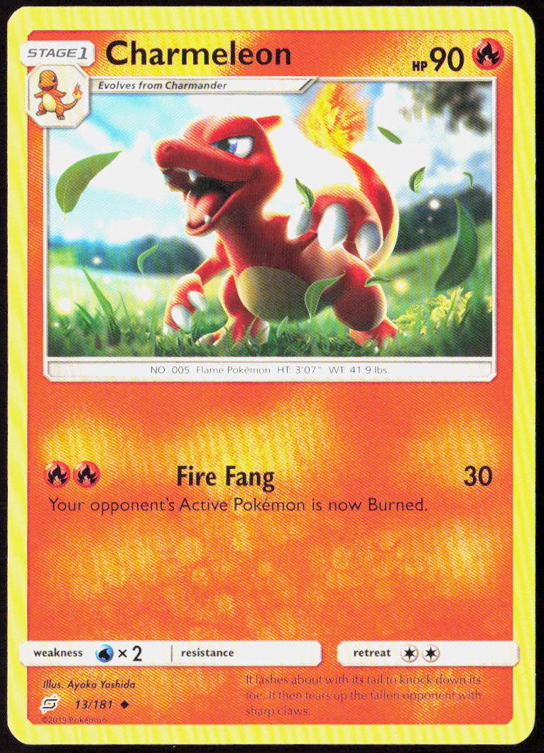 Charmeleon 13/181 SM - Team Up Pokemon TCG LP