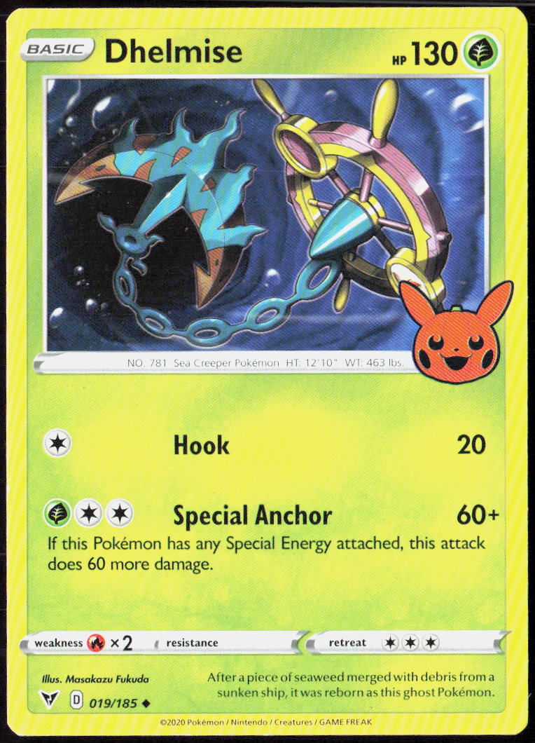 Dhelmise 019/185 Trick or Trade BOOster 2023 Pokemon TCG LP